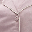 Flanell-Nachthemd Arove in Helles Mauve & Naturweiß aus 100% Bio-Baumwolle | Entdecken Sie unsere schönsten Wohnaccessoires