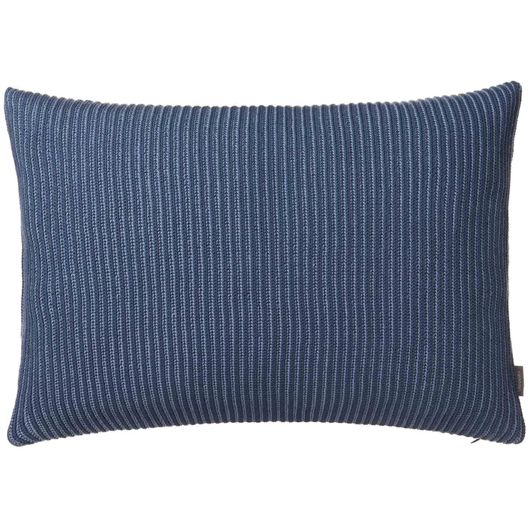 Kissenhülle Azoia, Graublau & Helles Graublau, 100% Bio-Baumwolle