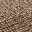 Teppich Bavi, Braun Melange, 60% Wolle & 20% Viskose & 20% Baumwolle | URBANARA Wollteppiche