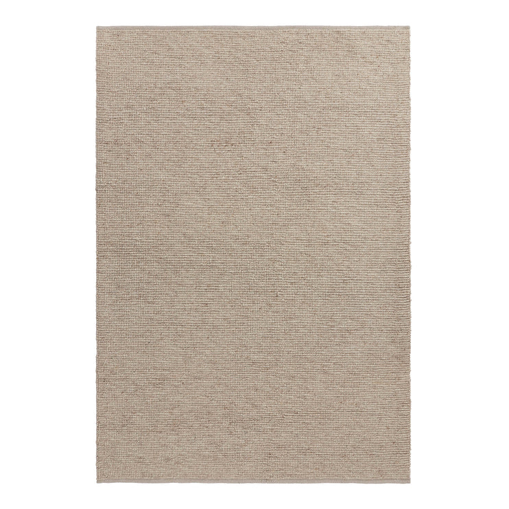 Teppich Bavi Natur-Melange, 80% Wolle & 20% Baumwolle