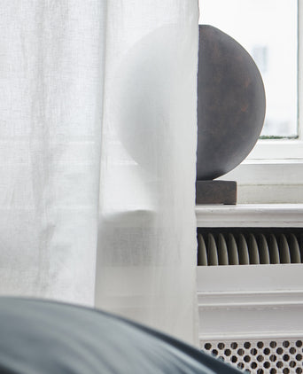 Tolosa Curtain Set natural white, 50% linen & 50% cotton