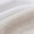 Kissenbezug Cercosa Natur & Weiß, 100% Leinen | Hochwertige Wohnaccessoires