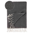 Hamamtuch Cesme Schwarz & Weiß, 100% Baumwolle