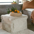 Pouf Palani [Naturweiß]