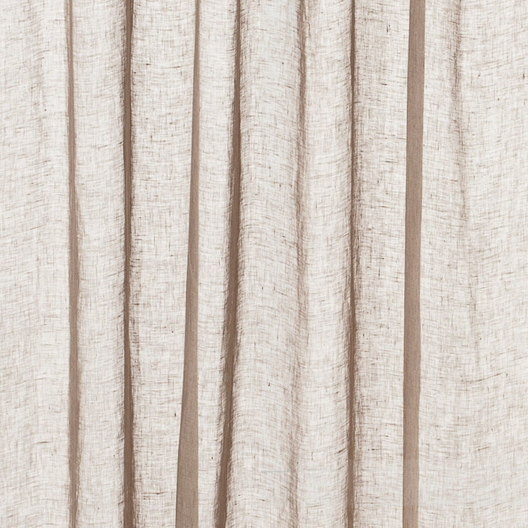 Vorhang Cotopaxi Taupe, 100% Leinen