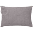 Kissen Couco Hellgrau & Grau, 100% Baumwolle