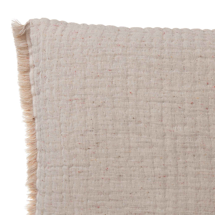 Kissenhülle Cousso in Natur aus 75% Baumwolle & 25% Recyceltes Polyester | Entdecken Sie unsere schönsten Wohnaccessoires