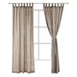 Vorhang-Set Cuyabeno Taupe, 100% Leinen