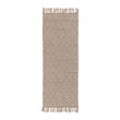 Läufer Dasheri Natur & Weiß, 50% Jute & 50% Baumwolle | URBANARA Läufer