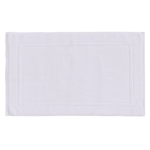 Faia Bath Mat white, 100% organic cotton