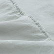 Bettdeckenbezug Fajao, Mintgrün, 100% gekämmte Baumwolle | URBANARA Perkal-Bettwäsche