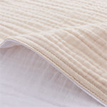 Musselin-Kissenbezug Fatela [Natur & Weiß]