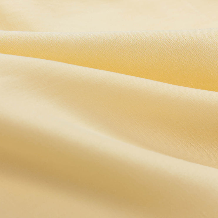 Kissenbezug Formoso, Butter, 70% Tencel & 30% Hanf | URBANARA Satin-Bettwäsche