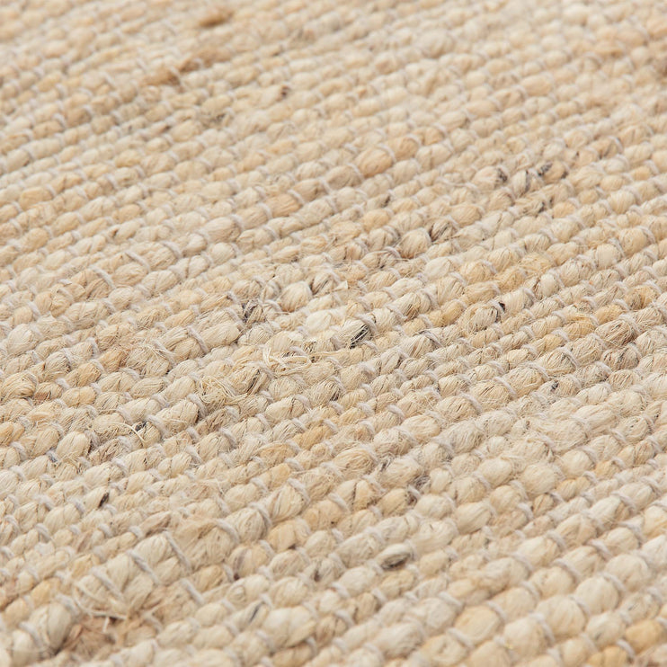 Jute-Teppich Gorbio [Elfenbein]