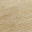 Teppich Gravlev, Senfgelb & Eierschale, 50% Schurwolle & 50% Baumwolle | URBANARA Wollteppiche