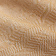 Handtuch Ilhavo Ocker & Naturweiß, 100% Bio-Baumwolle | Hochwertige Wohnaccessoires