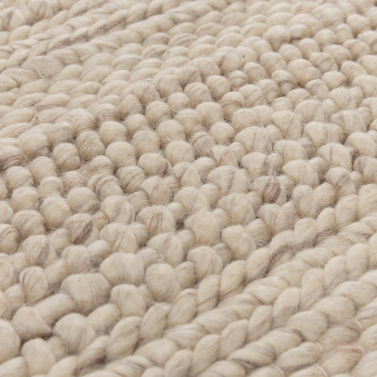 Läufer Kagu Naturweiß, 100% Wolle | Hochwertige Wohnaccessoires