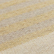 Teppich Kalan, Naturweiß & Terrakotta & Schlamm, 100% Wolle | URBANARA Wollteppiche