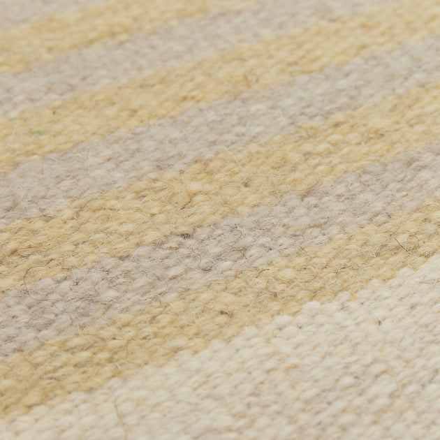 Teppich Kalan, Naturweiß & Terrakotta & Schlamm, 100% Wolle | URBANARA Wollteppiche
