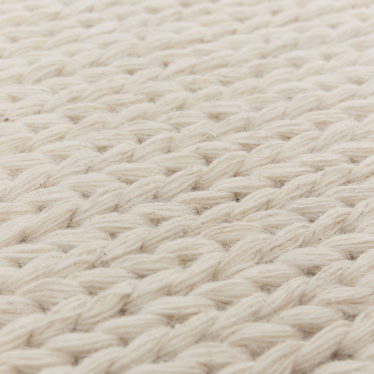 Wollteppich Kalasa Eierschale, 100% Wolle | Hochwertige Wohnaccessoires