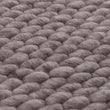 Teppich Kalu, Grau-Melange, 48% Wolle & 52% Baumwolle | Hochwertige Wohnaccessoires