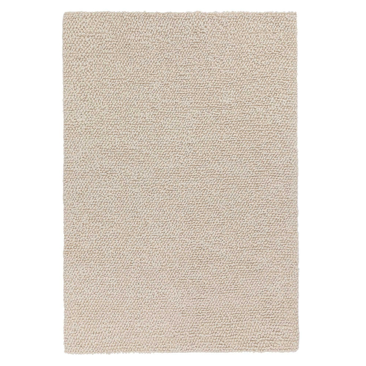 Teppich Karnu, Elfenbein, 75% Wolle & 25% Baumwolle | URBANARA Wollteppiche