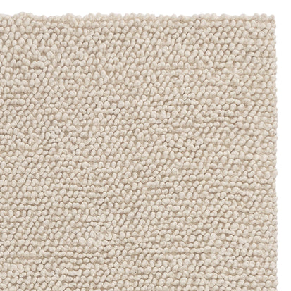 Teppich Karnu, Elfenbein, 75% Wolle & 25% Baumwolle
