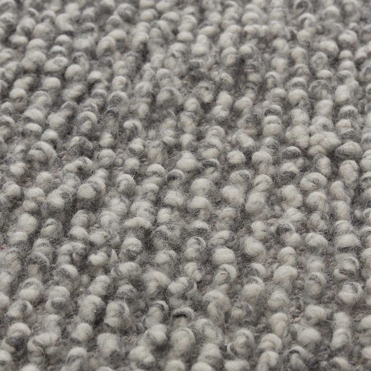 Teppich Karnu in Grau-Melange aus 75% Wolle & 25% Baumwolle | Entdecken Sie unsere schönsten Wohnaccessoires