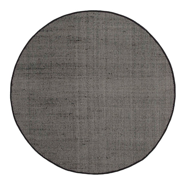 Teppich Khara [Schwarz & Naturweiß]