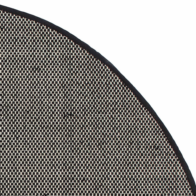 Teppich Khara [Schwarz & Naturweiß]
