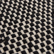 Teppich Khara [Schwarz & Naturweiß]