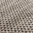 Wollteppich Kolong Graubraun-Melange & Schwarz & Eierschale, 100% Wolle | Hochwertige Wohnaccessoires