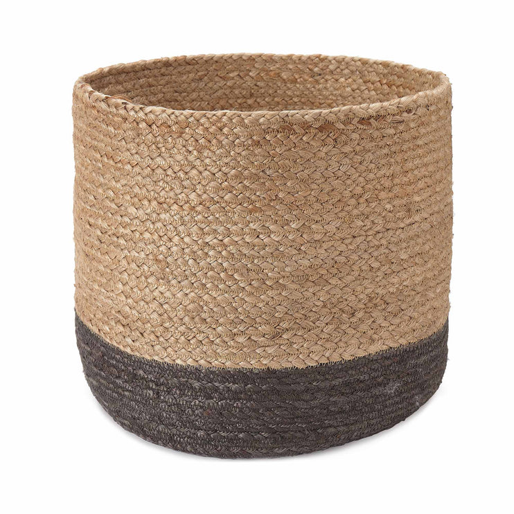 Aufbewahrung Dasai, Natur & Anthrazit, 100% Jute