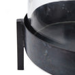 Windlicht Ozar in Schwarz aus 100% Glas & 100% Metall | Entdecken Sie unsere schönsten Wohnaccessoires