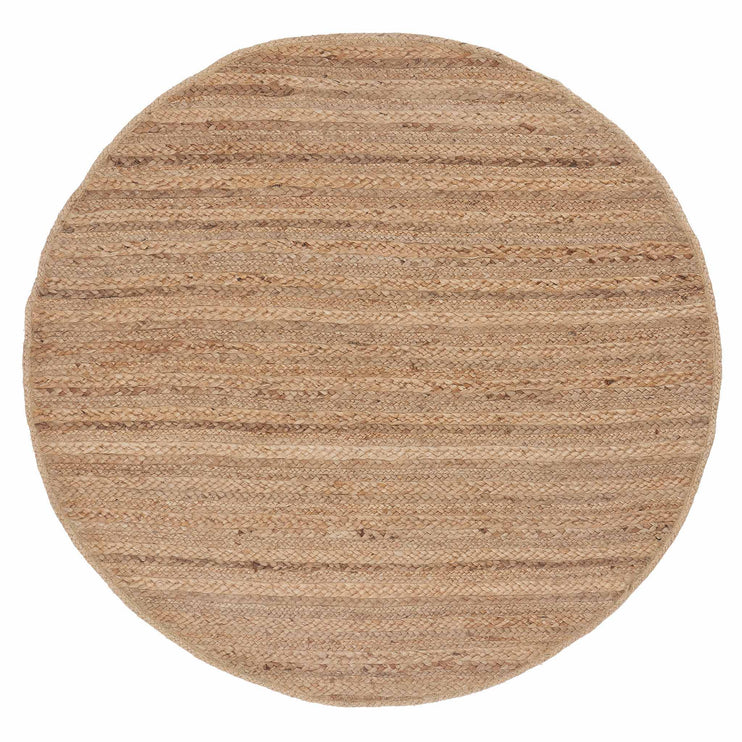 Teppich Levuo Natur, 90% Jute & 10% Baumwolle | URBANARA Juteteppiche