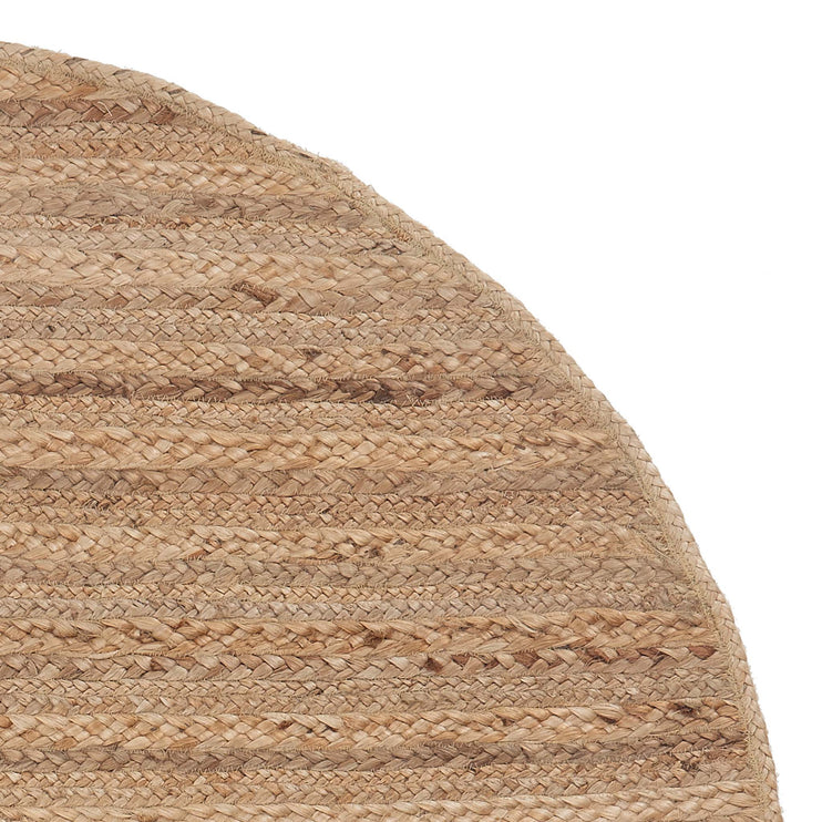 Teppich Levuo Natur, 90% Jute & 10% Baumwolle