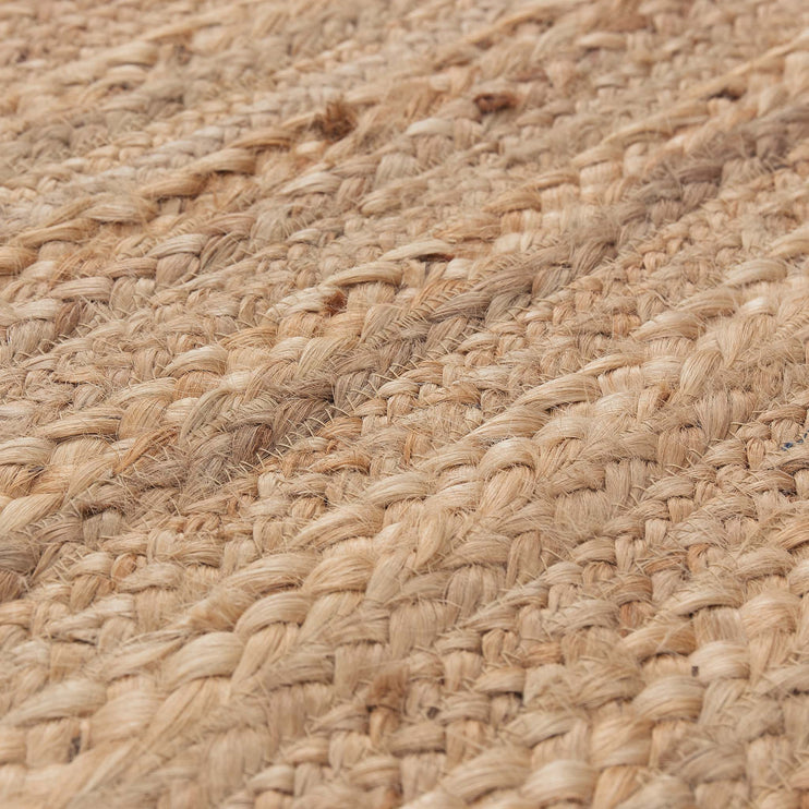 Teppich Levuo Natur, 90% Jute & 10% Baumwolle | Hochwertige Wohnaccessoires