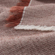 Tagesdecke Lopas [Kastanie & Naturweiß]