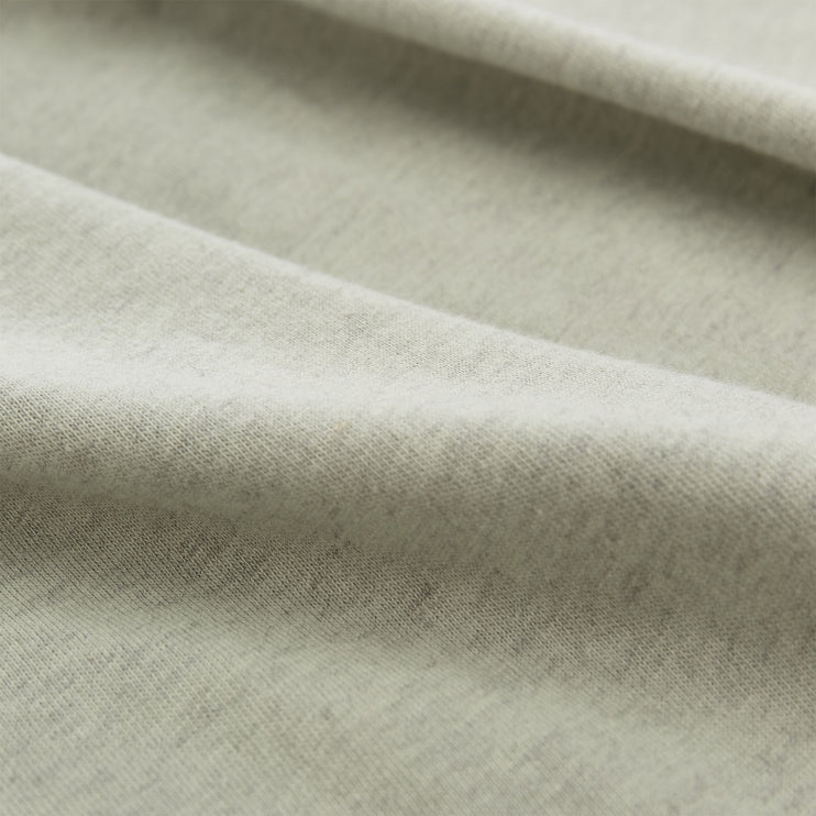 Kinderspannbettlaken Louredi Mini Grüngrau-Melange, 100% Bio-Baumwolle | Hochwertige Wohnaccessoires