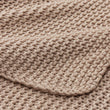 Decke Luso, Beige, 85% Bio-Baumwolle & 15% Merinowolle | URBANARA Baumwolldecken