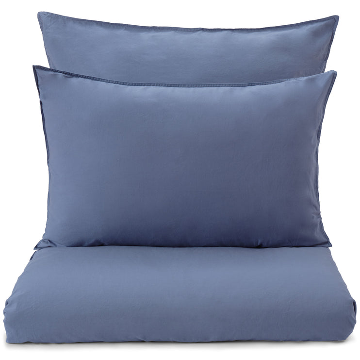 Baumwoll-Bettwäsche Luz Blau, 100% Baumwolle
