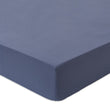 Baumwoll-Spannbettlaken Luz Blau, 100% Baumwolle