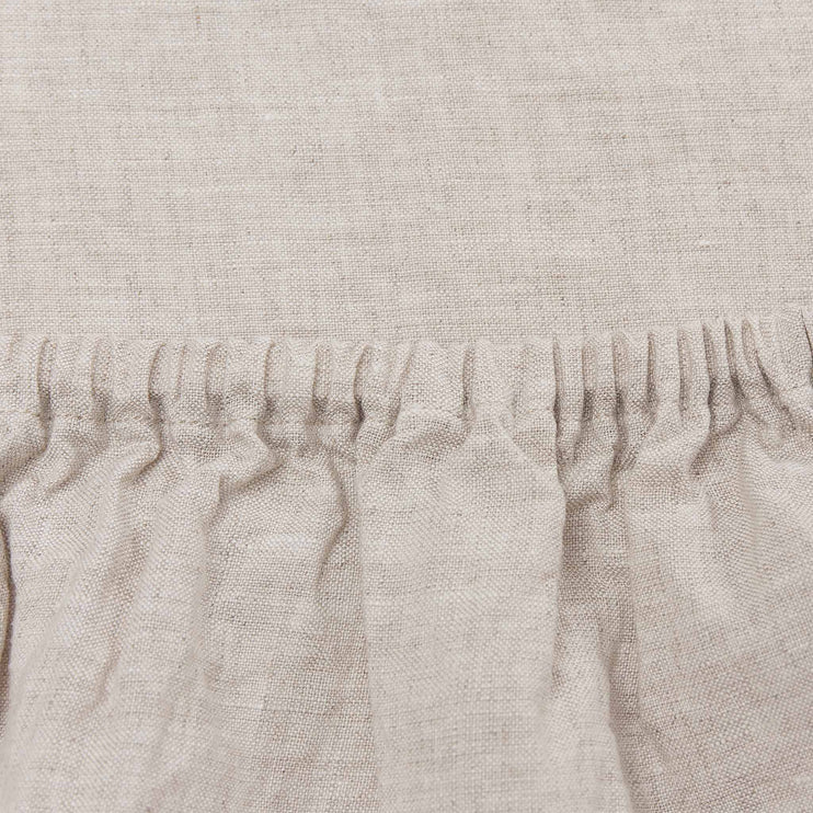 Spannbettlaken Mafalda Natur, 100% Leinen | URBANARA Spannbettlaken