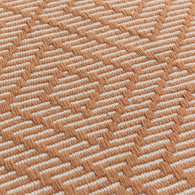 Teppich Malda [Helles Terrakotta/Naturweiß]