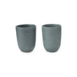 Becher-Set Malhou Graugrün, 100% Stein