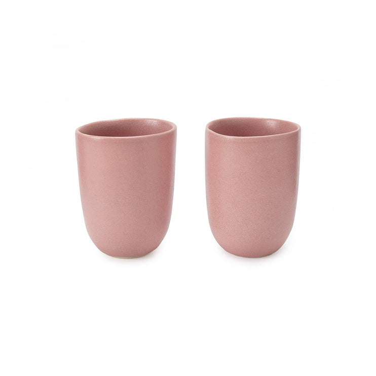 Becher-Set Malhou Rouge, 100% Stein