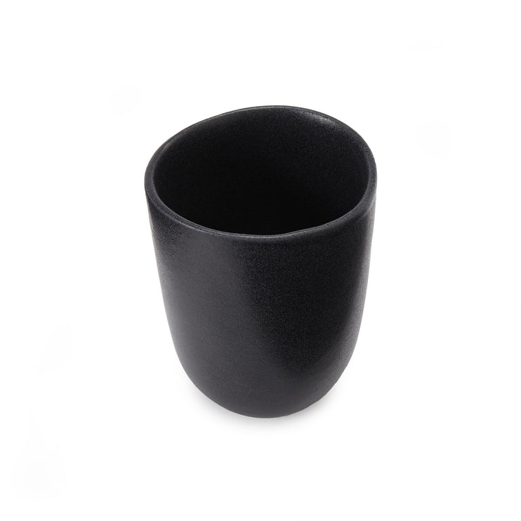 Becher-Set Malhou Schwarz, 100% Stein | URBANARA Tassen & Becher