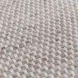 Läufer Mandal, Hellgrau-Melange & Weiß, 100% Recyceltes PET | URBANARA Läufer
