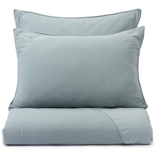 Musselin-Kissenbezug Manisa [Helles Grüngrau]