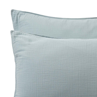 Musselin-Kissenbezug Manisa [Helles Grüngrau]